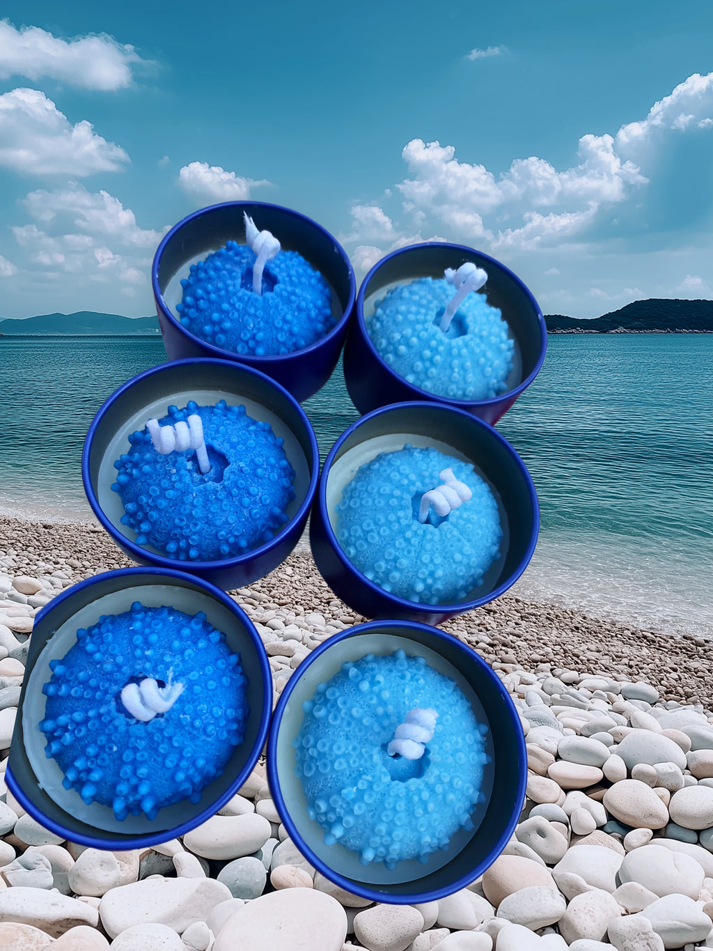 Urchin Azul (Pair)